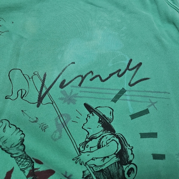 Burberry Green Crewneck Sweatshirt - Picture 7 of 10